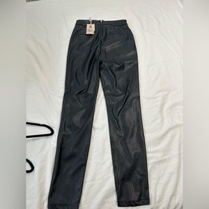 Tiger Mist- leather party pants black